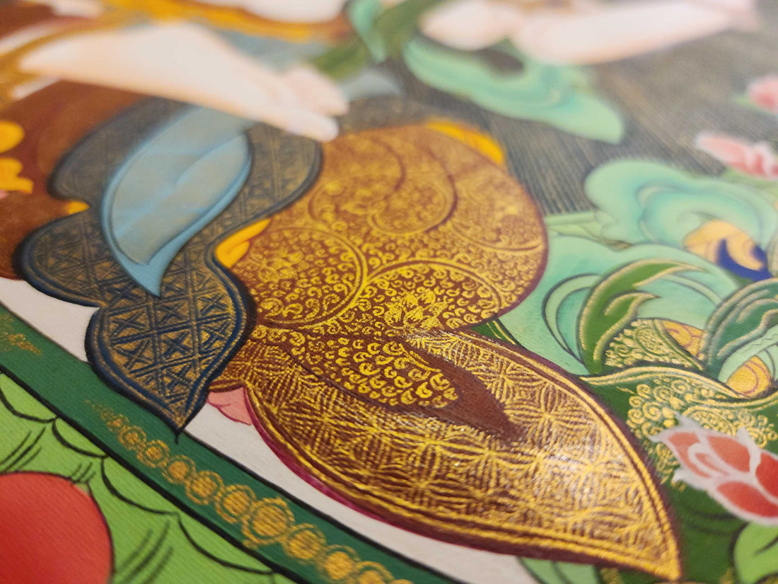 The Victory Banner: Symbol of Triumph in Thangka Art