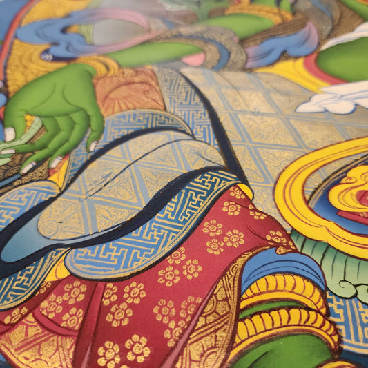 The Blessing Ritual of Thangka Consecration: Infusing Sacred Energy