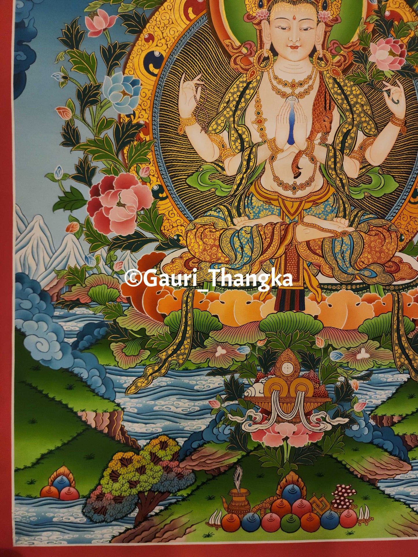 Amitabha (Kalash Hand)