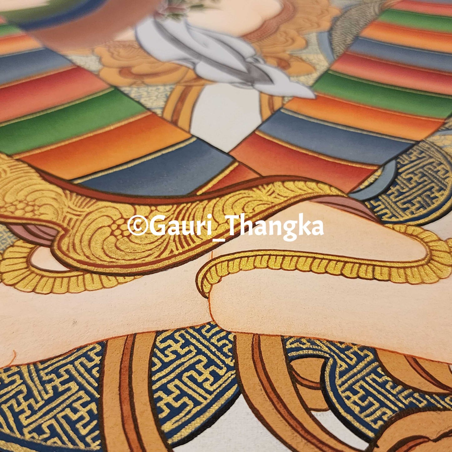 Saraswati Thangka
