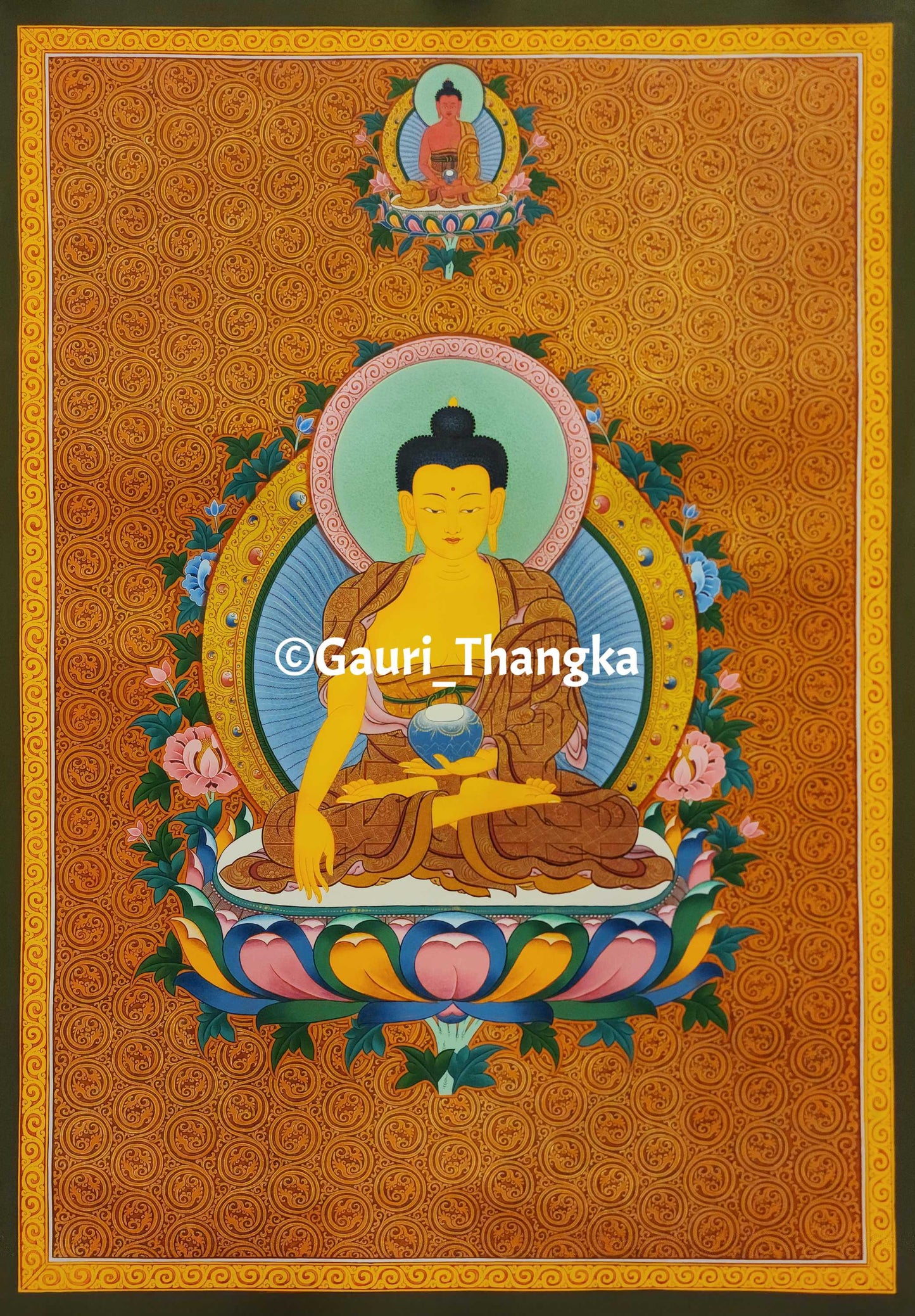 Shakyamuni Buddha Thangka