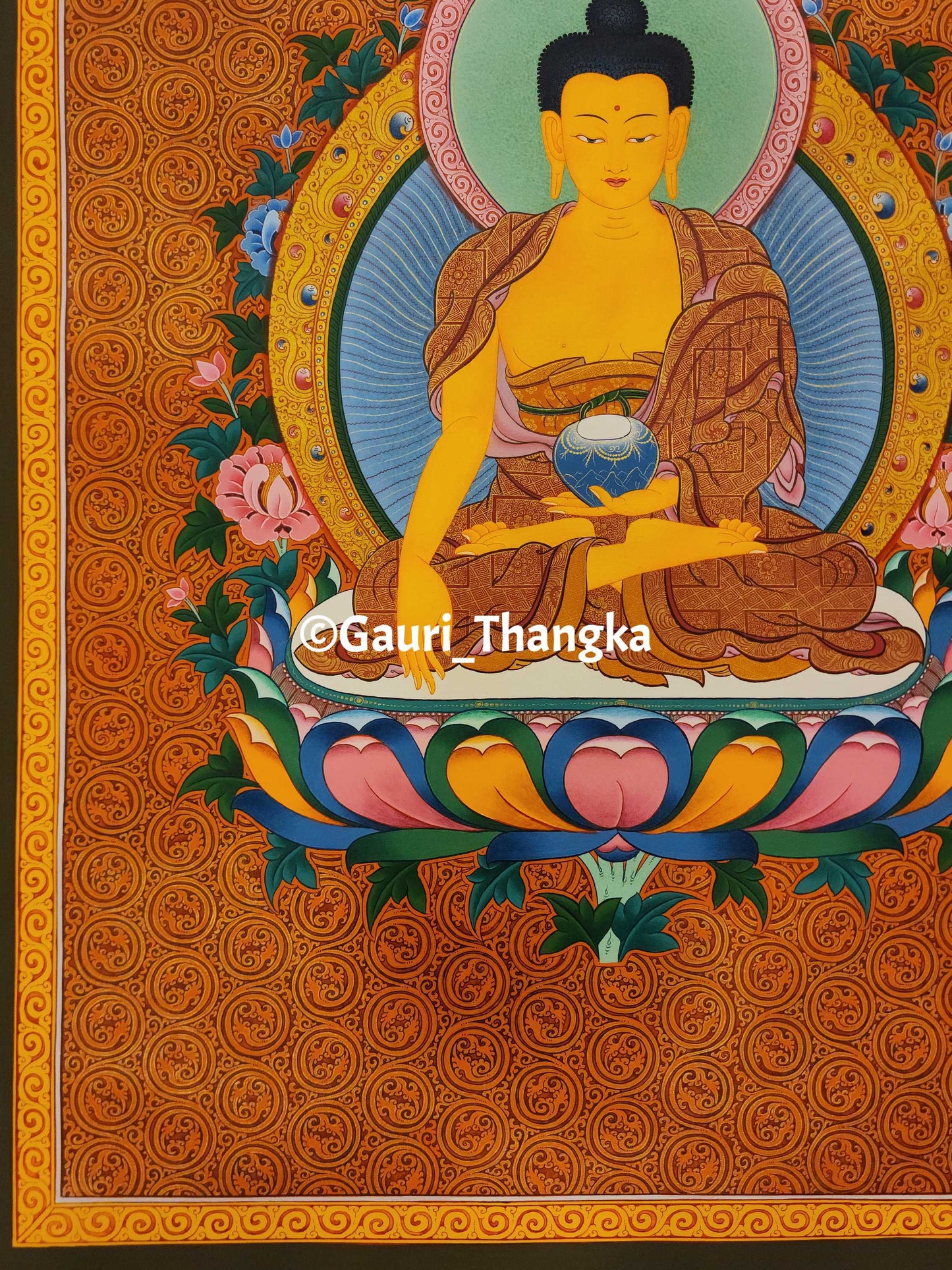 Shakyamuni Buddha Thangka