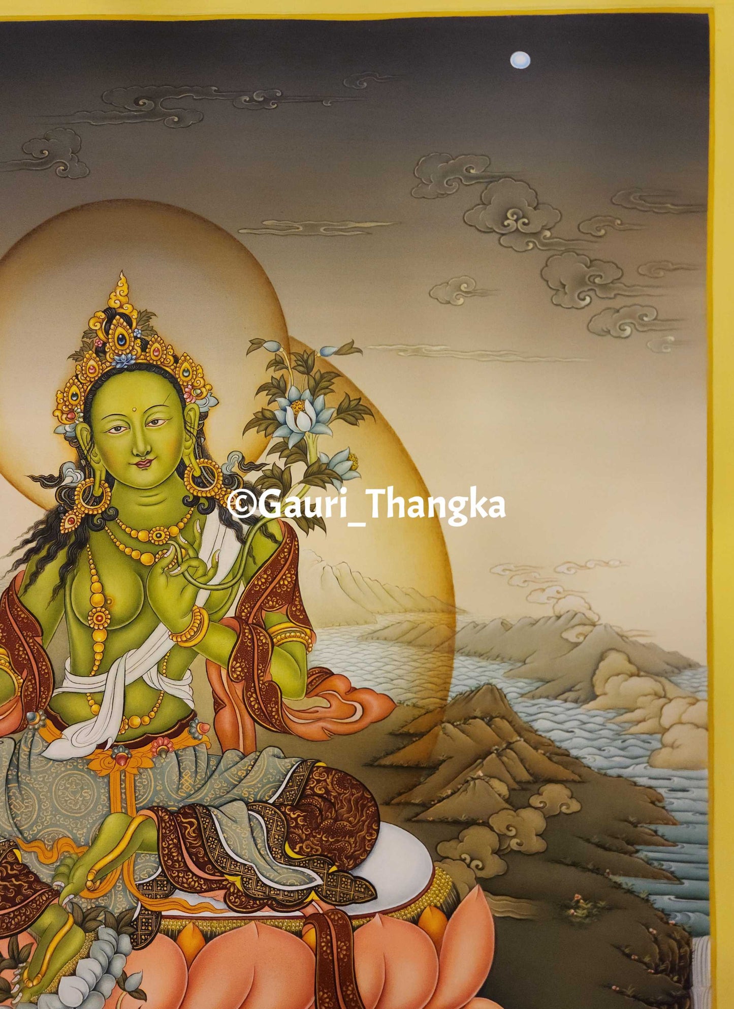 Green Tara Thangka