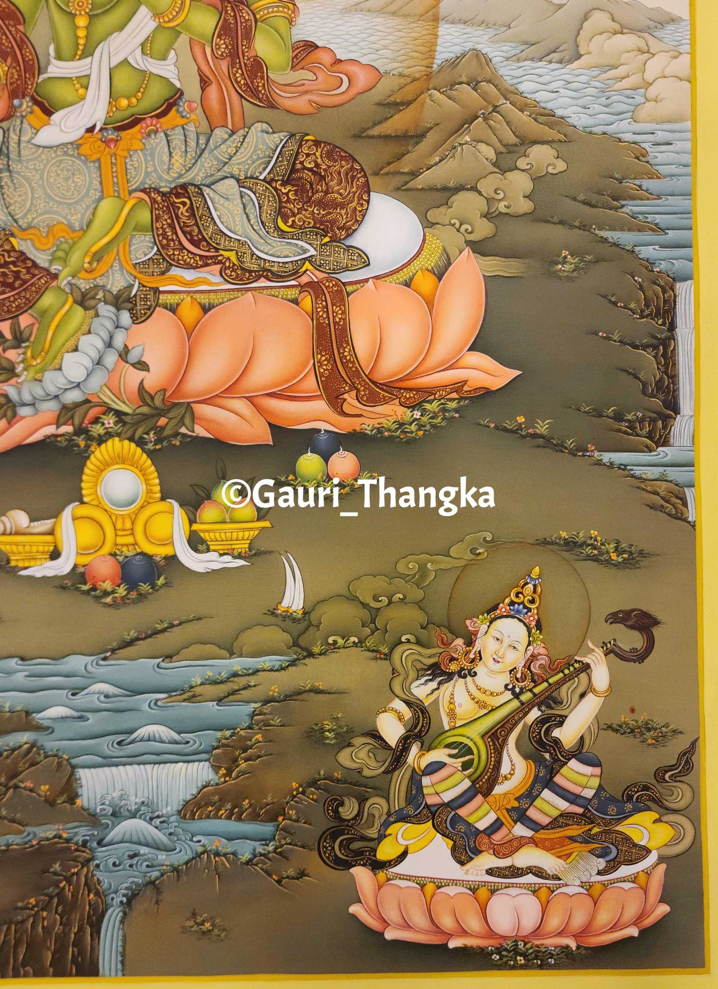 Green Tara Thangka