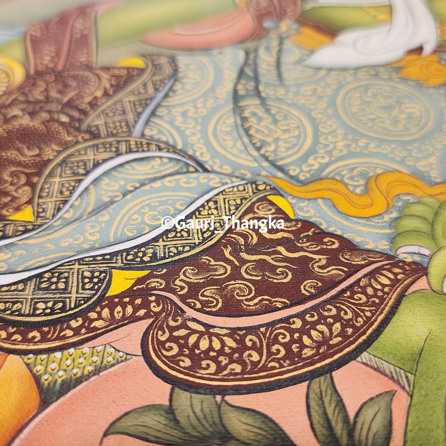 Green Tara Thangka