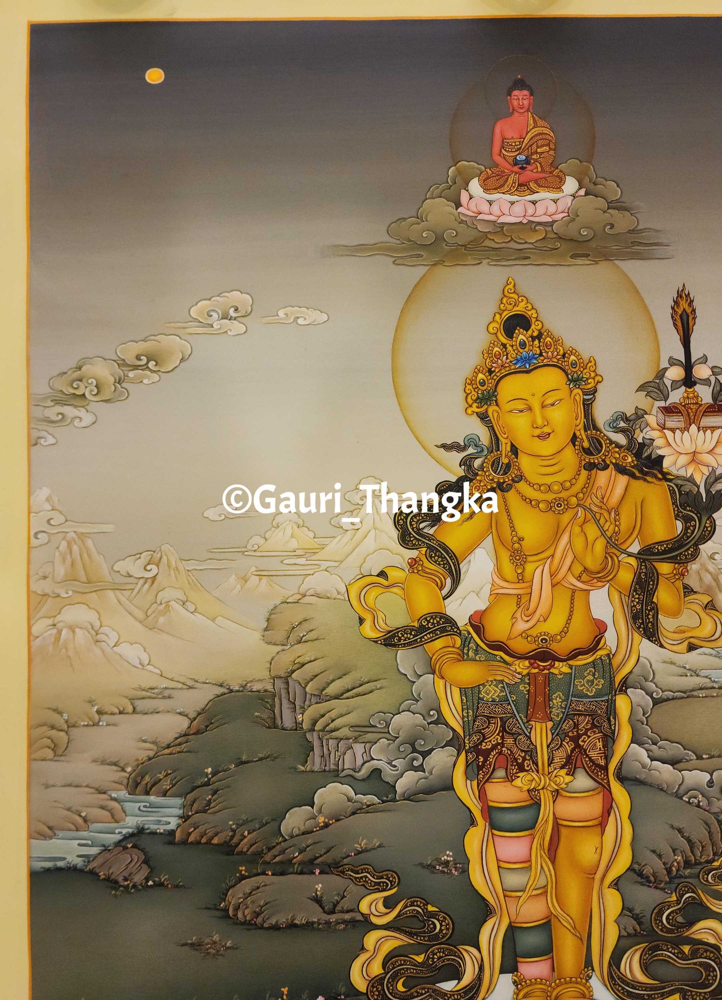 Standing Manjushri