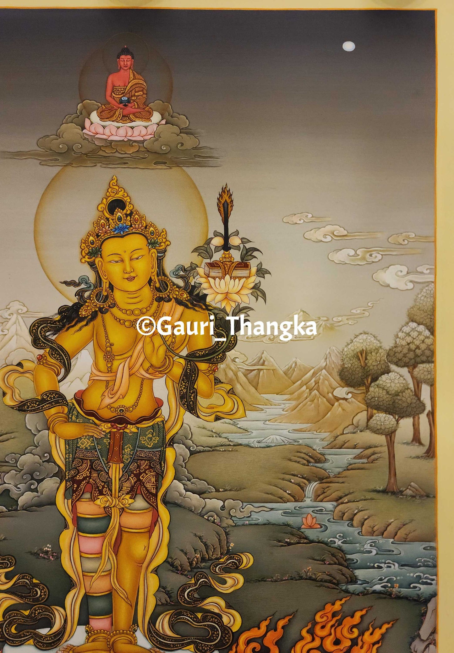 Standing Manjushri