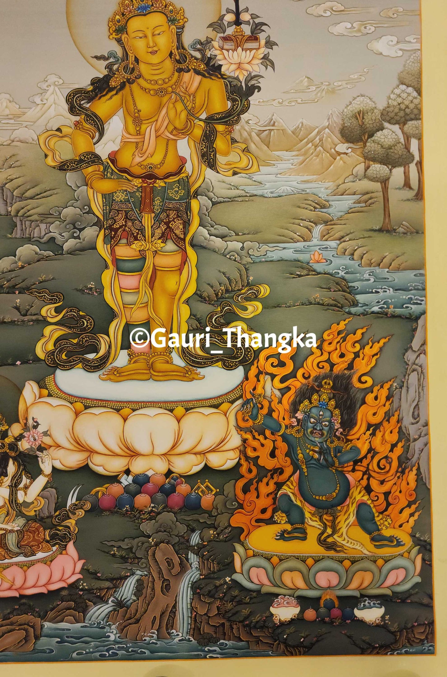 Standing Manjushri