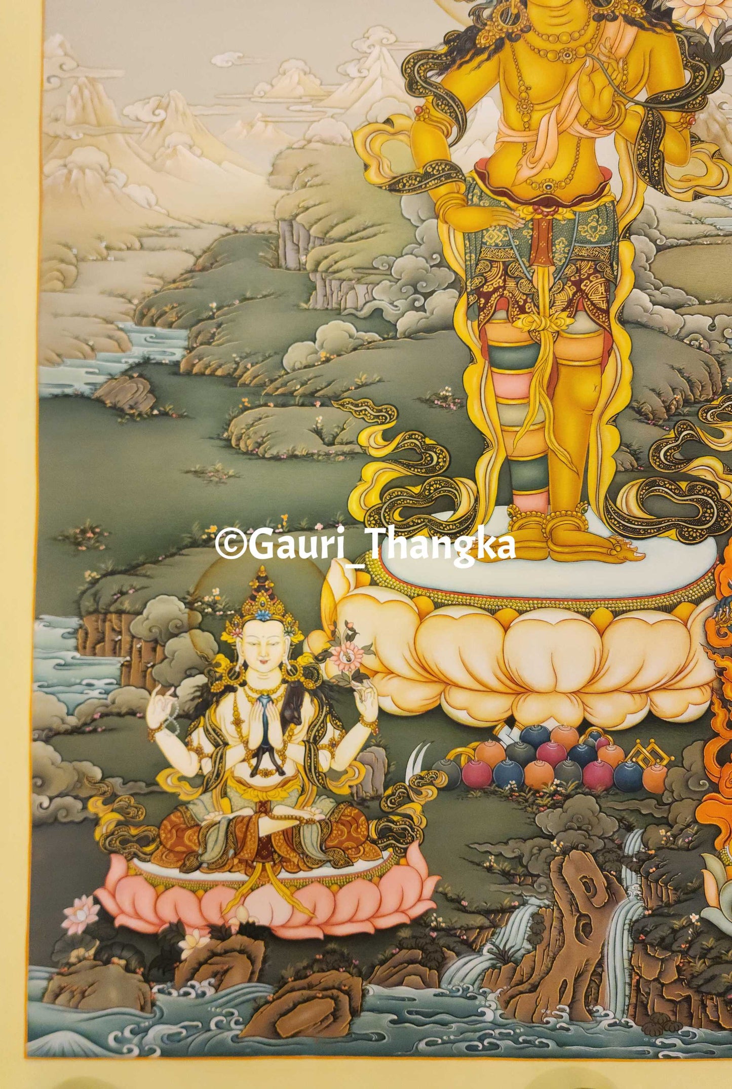 Standing Manjushri