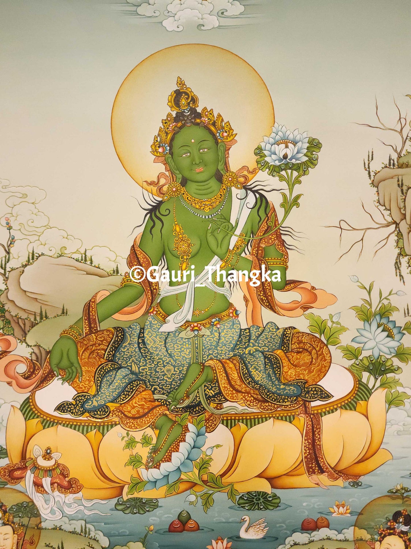 Green Tara (Syamatara)