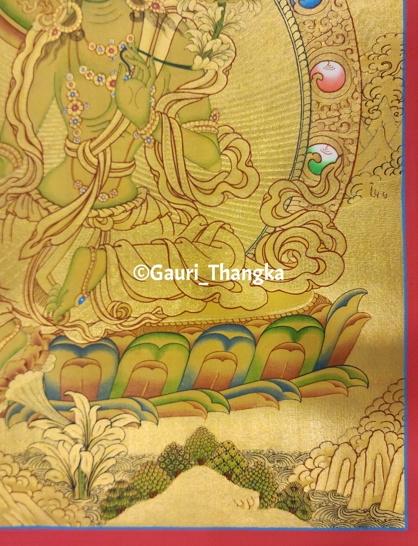 Gold Green Tara