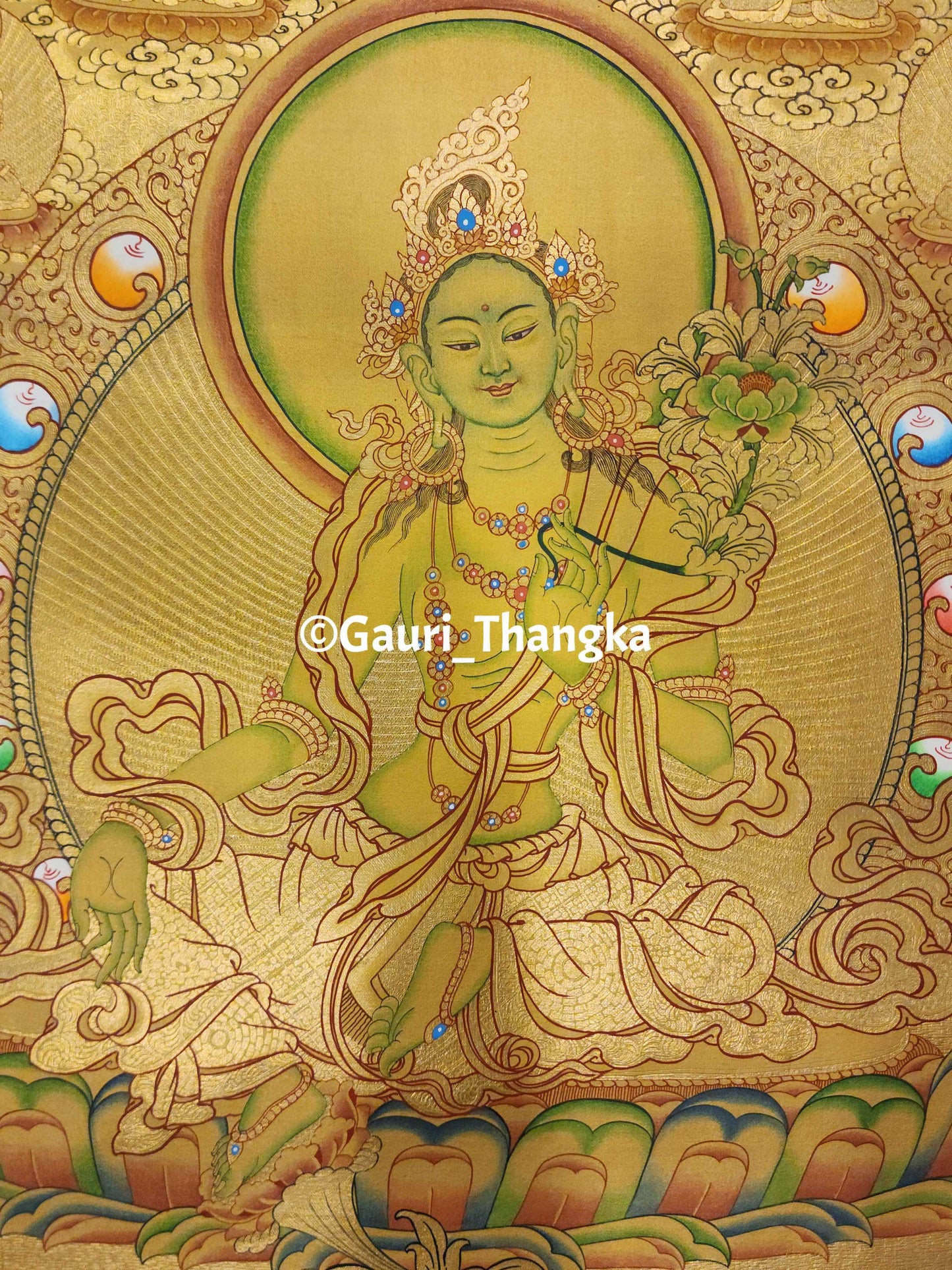 Gold Green Tara