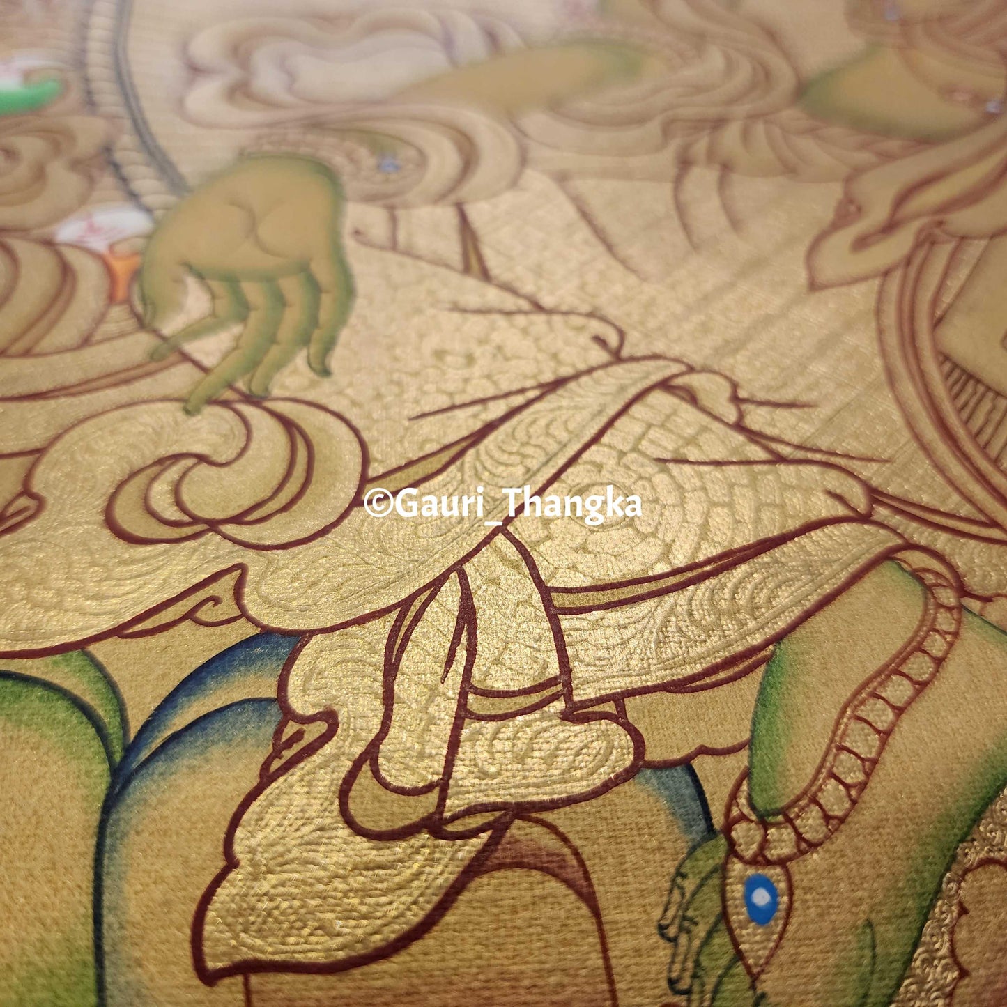 Gold Green Tara