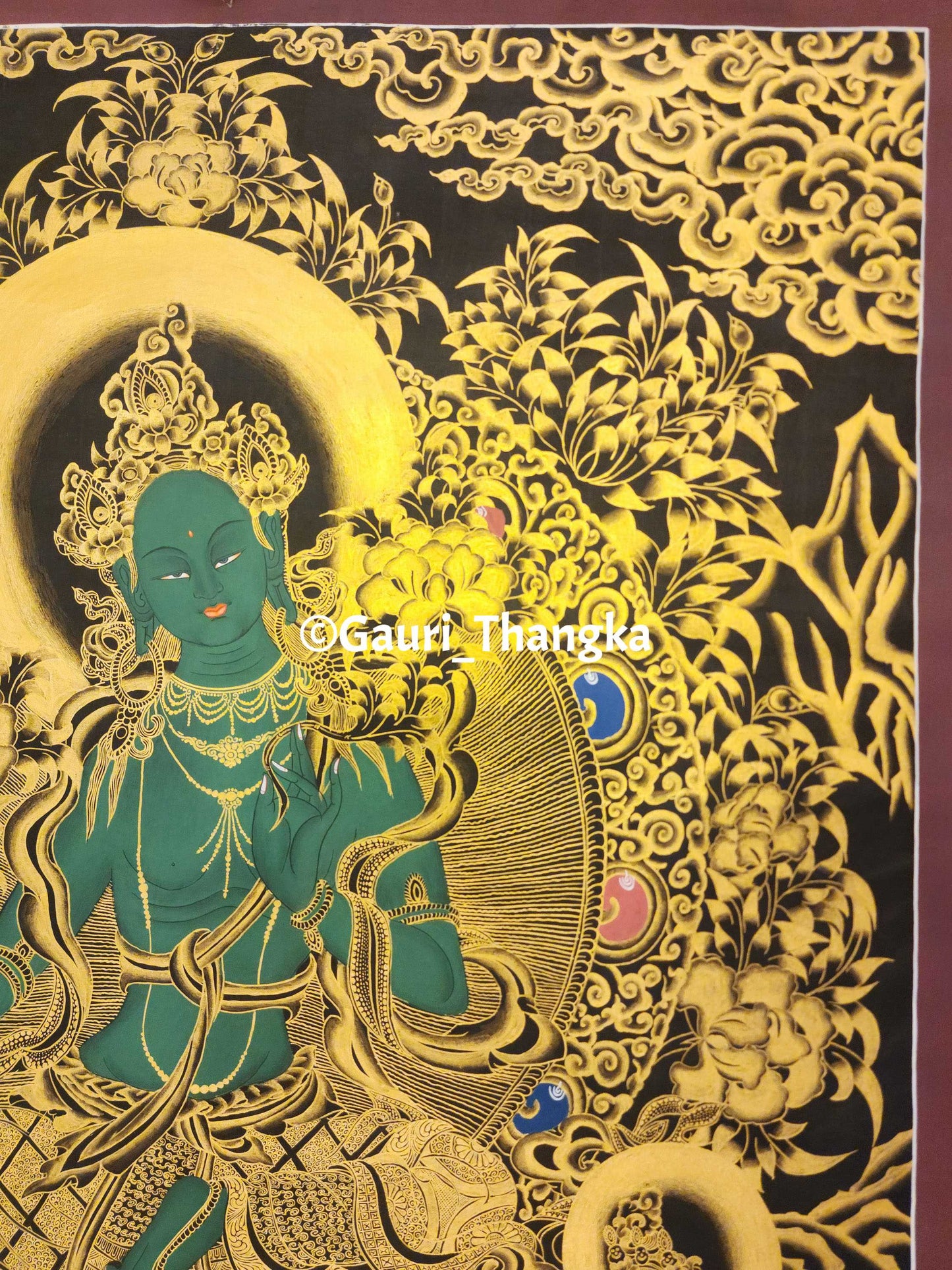 Green Tara Thangka