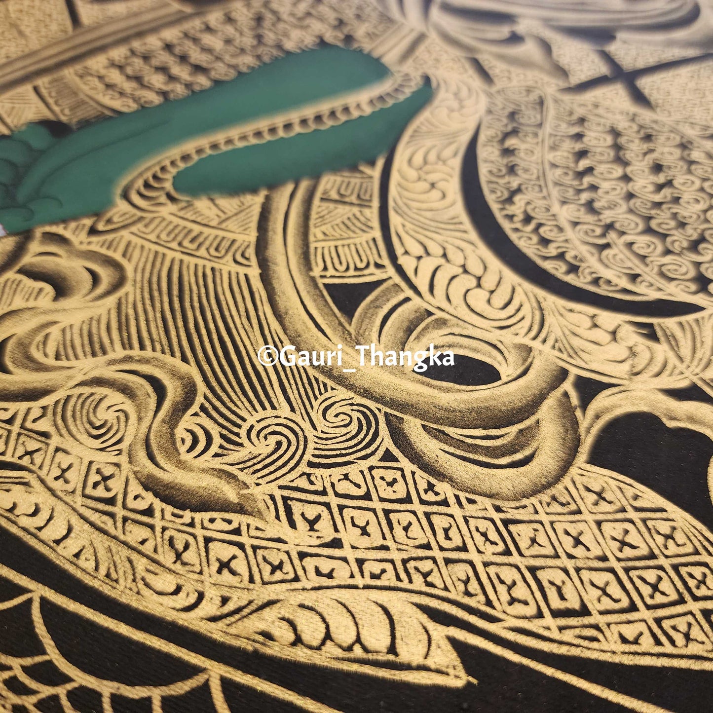 Green Tara Thangka