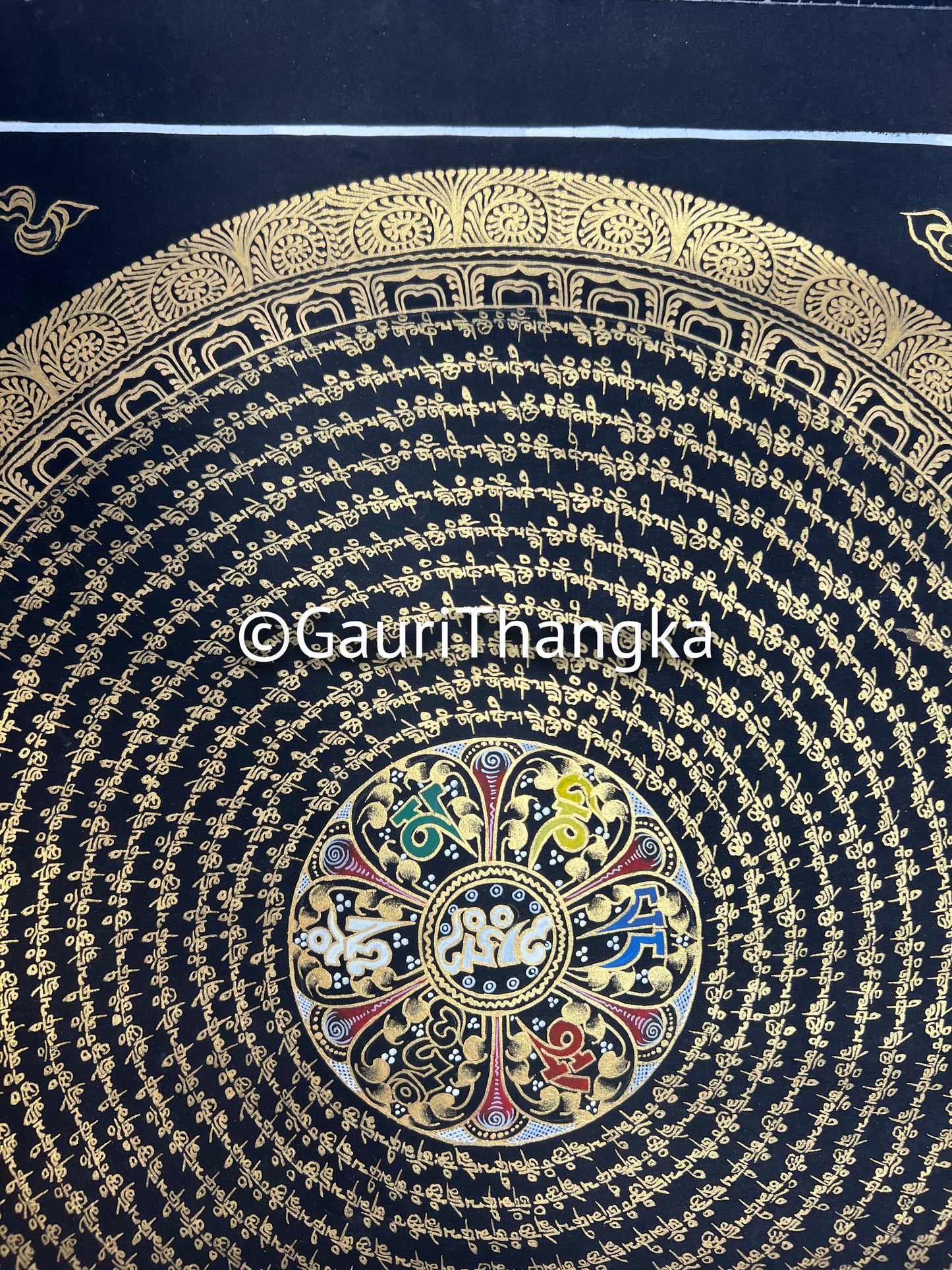Mantra Mandala Thangka