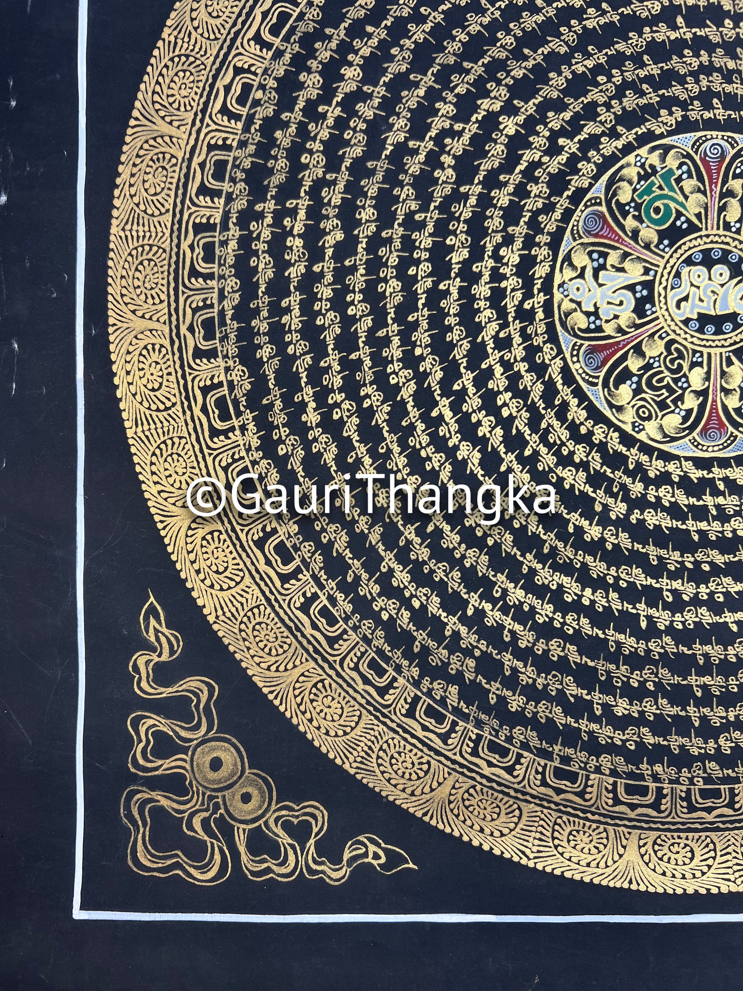 Mantra Mandala Thangka