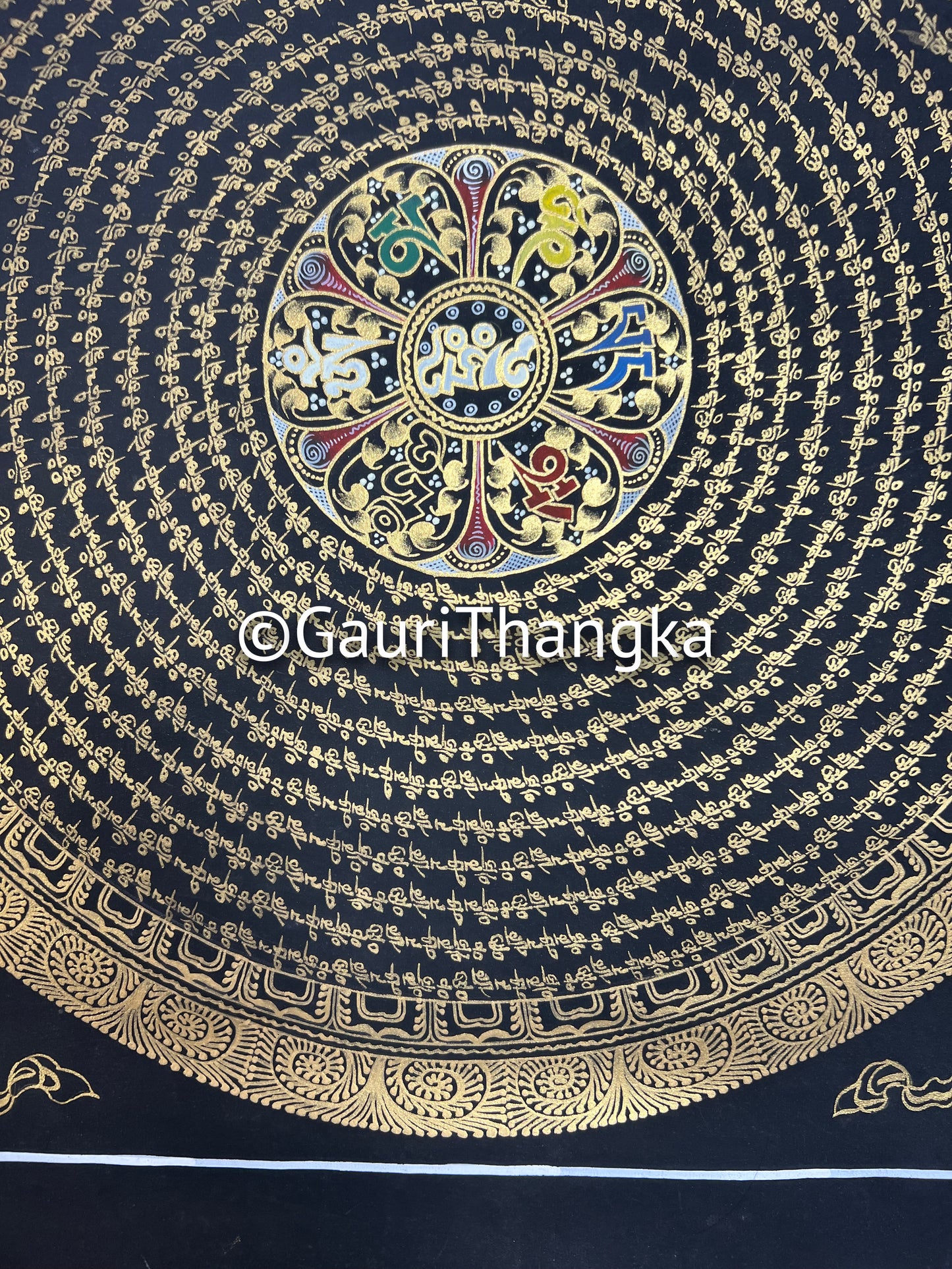 Mantra Mandala Thangka