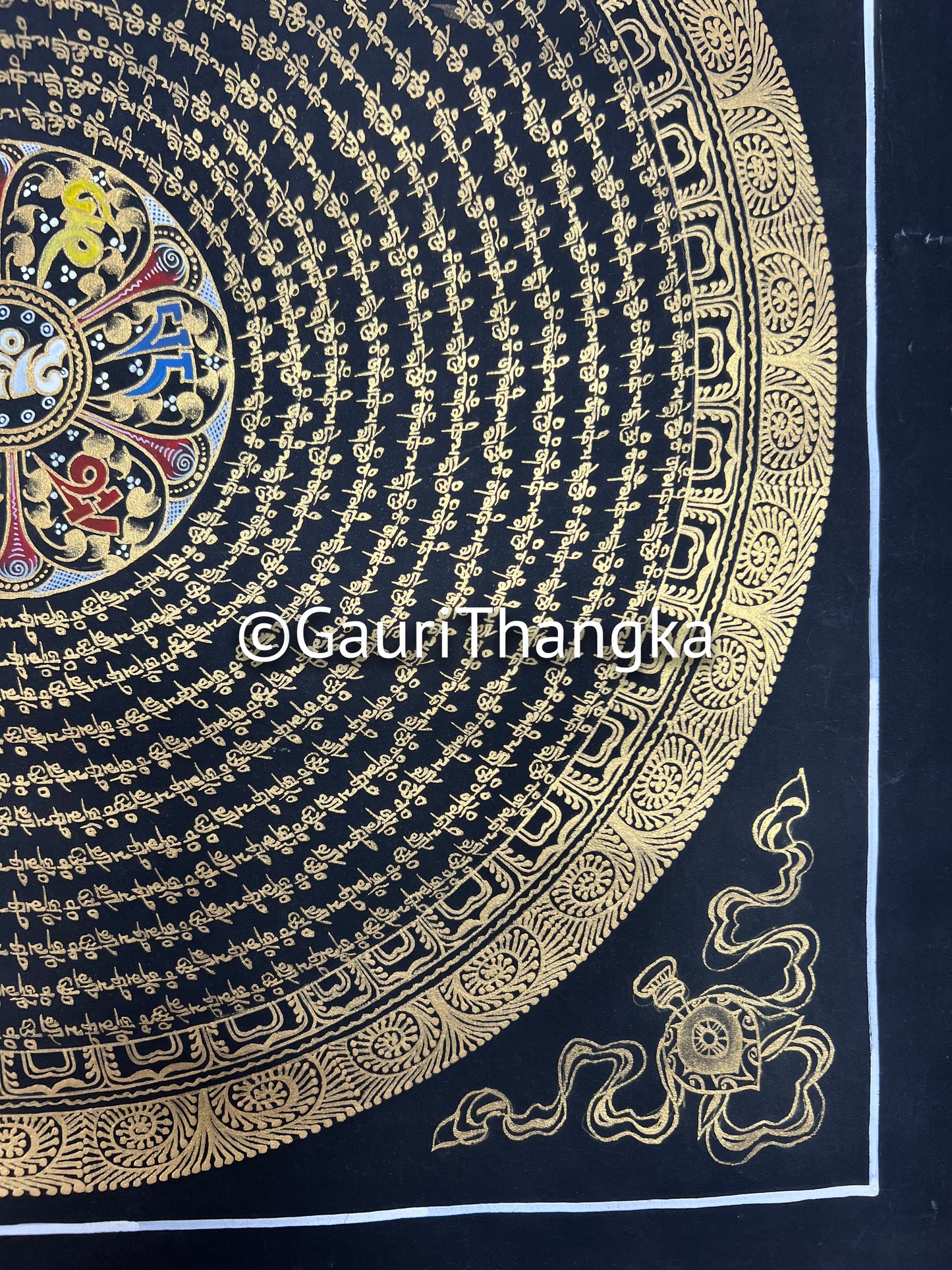 Mantra Mandala Thangka