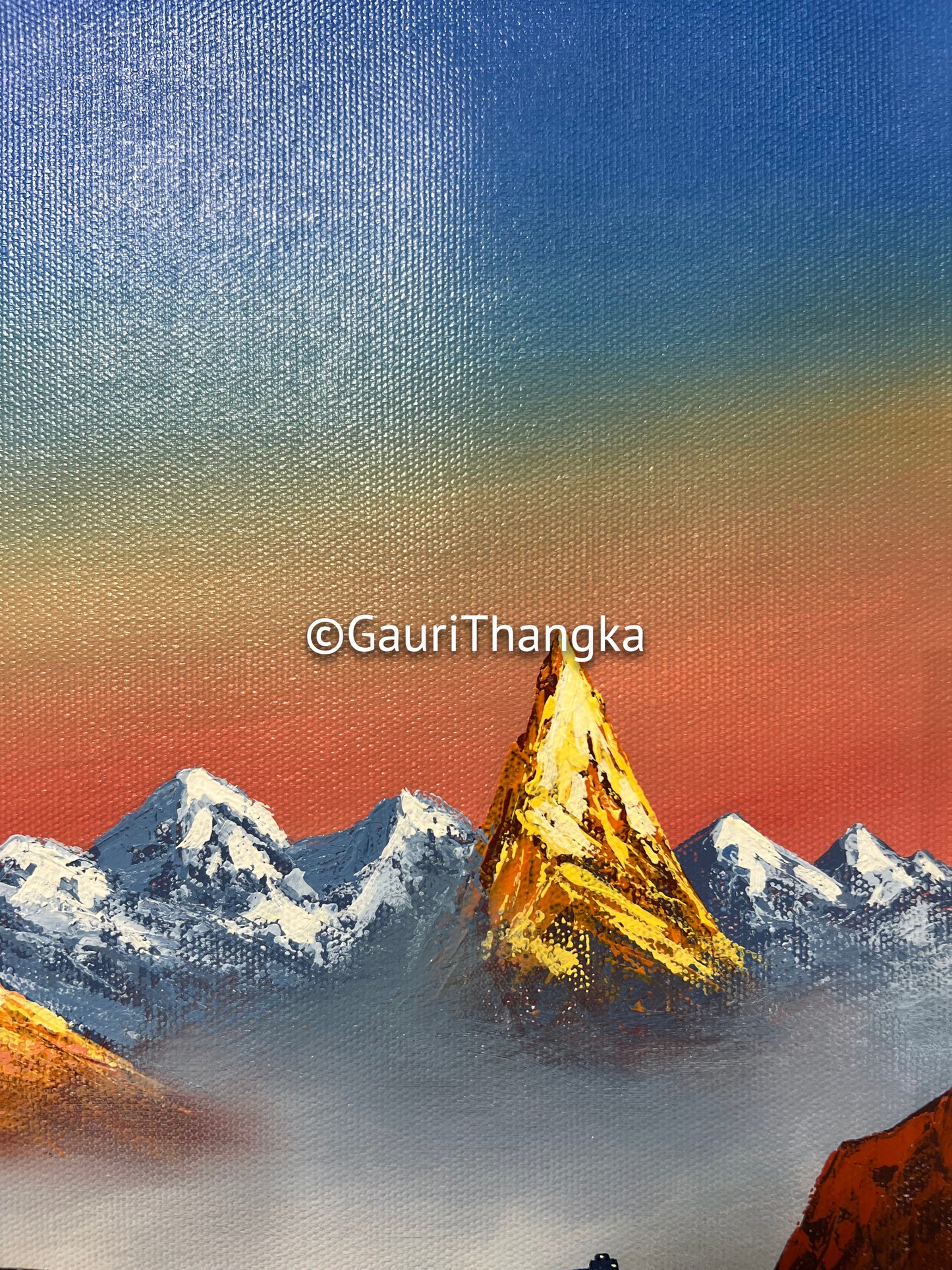 Himalayan Landscape Painting