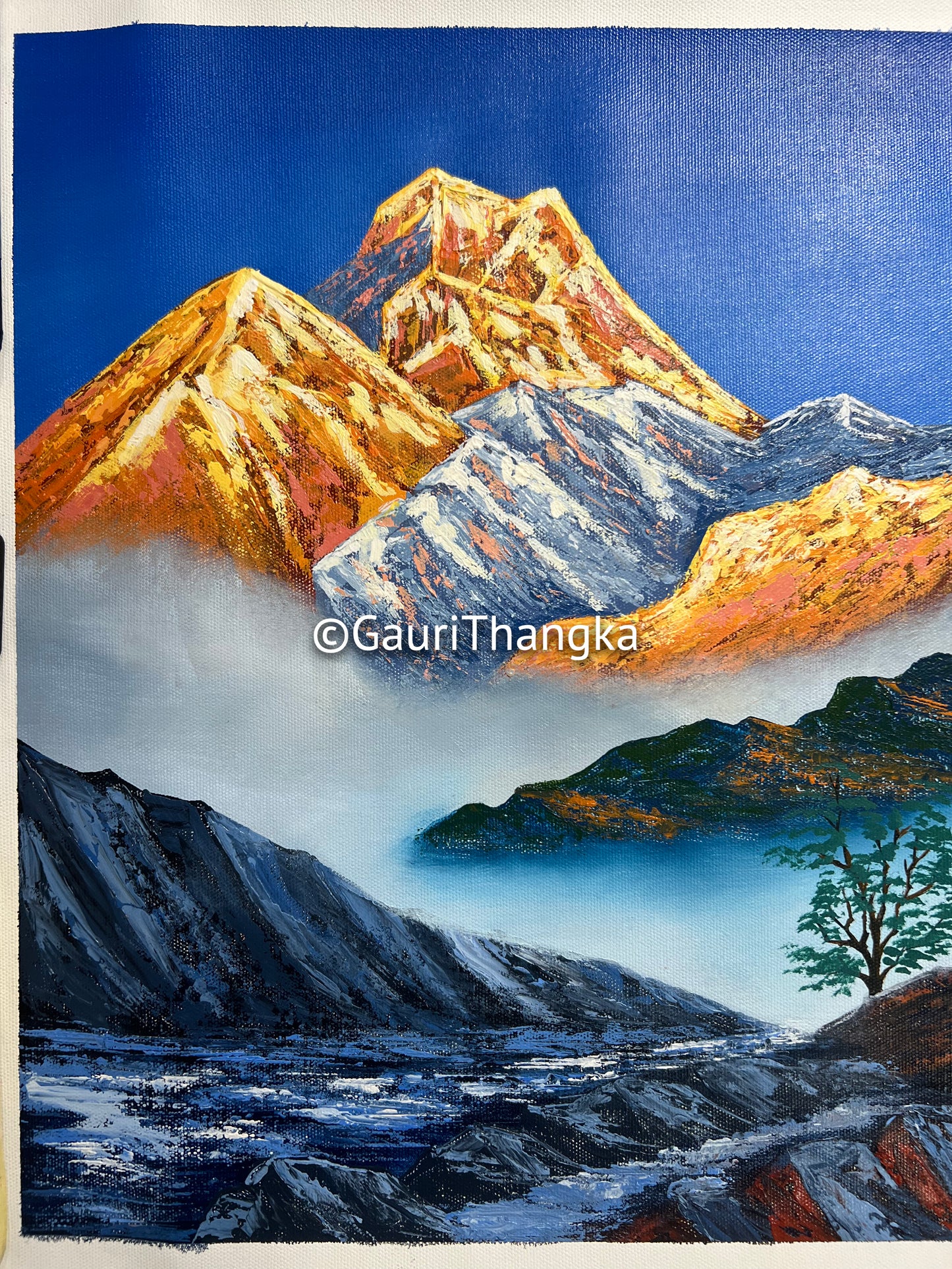 Himalayan Landscape Painting
