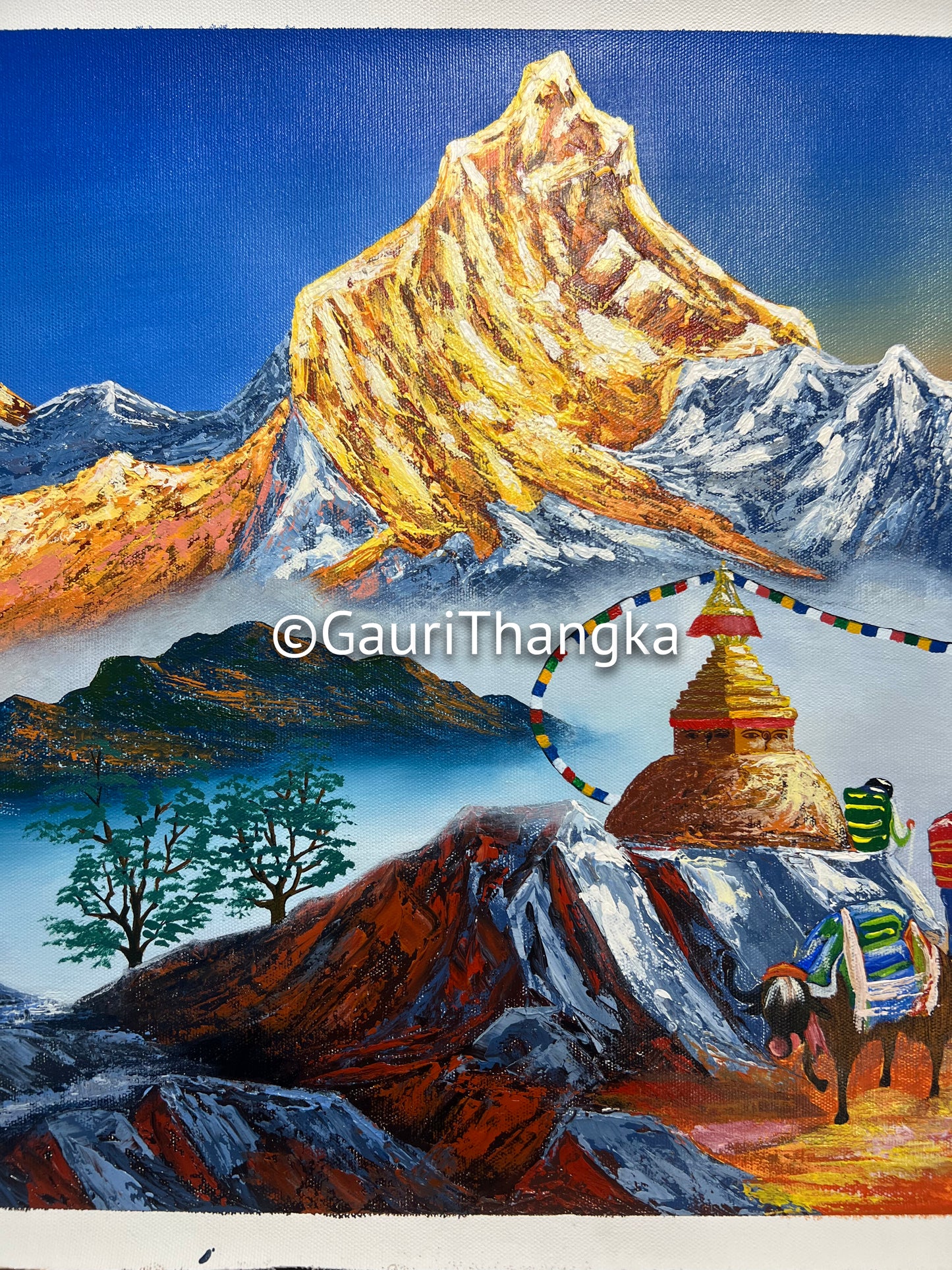 Himalayan Landscape Painting