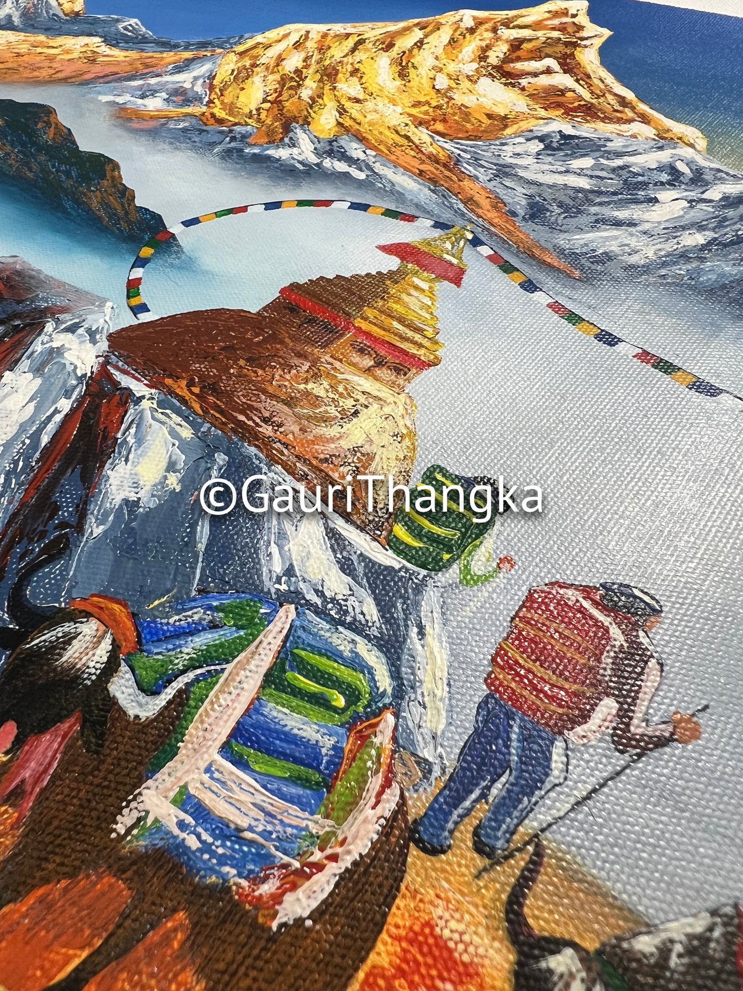 Himalayan Landscape Painting