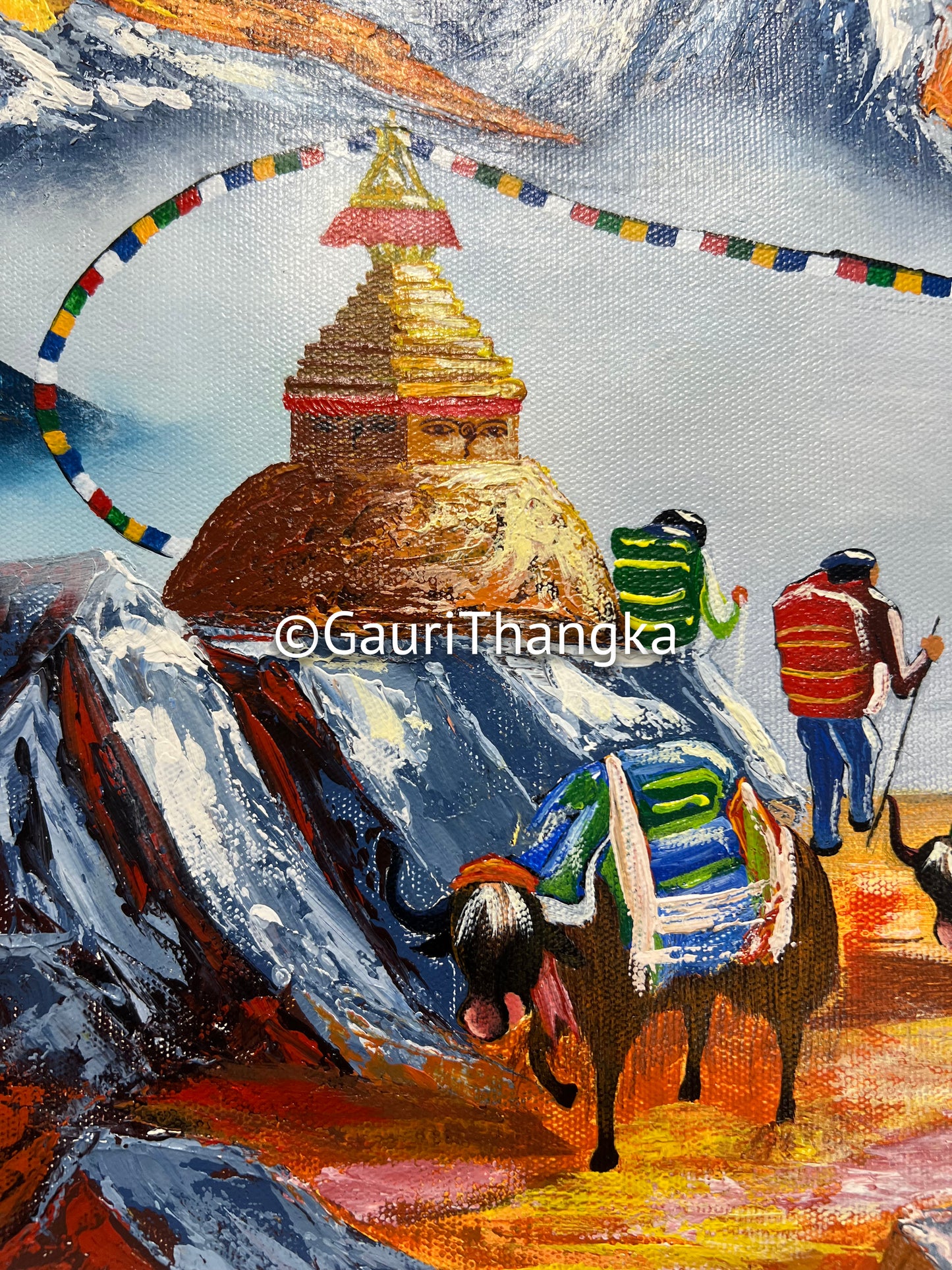 Himalayan Landscape Painting