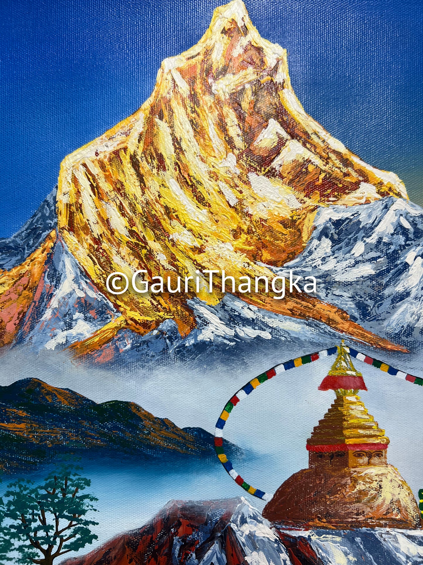 Himalayan Landscape Painting