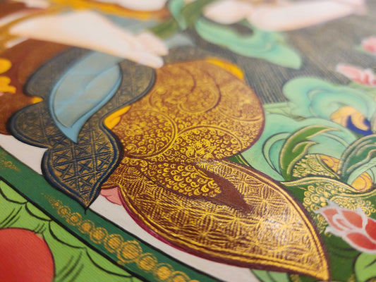 The Victory Banner: Symbol of Triumph in Thangka Art