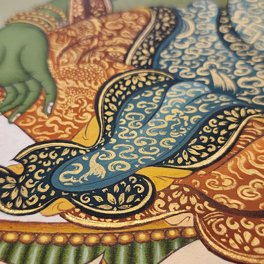 The Symbolism of the Vajra in Thangka Art
