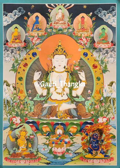 Chenrezig Thangka