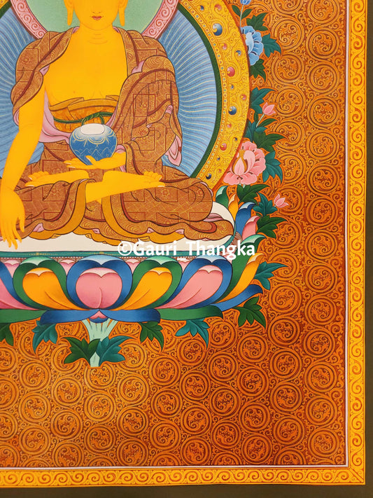 Shakyamuni Buddha Thangka