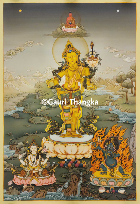 Standing Manjushri