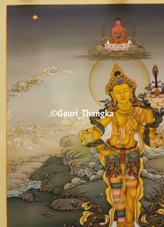 Standing Manjushri