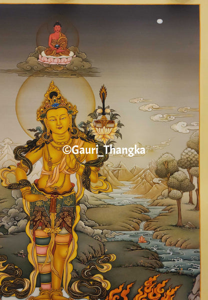 Standing Manjushri