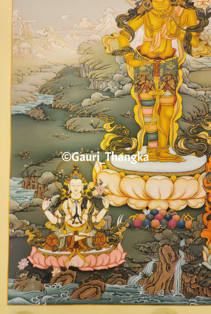 Standing Manjushri