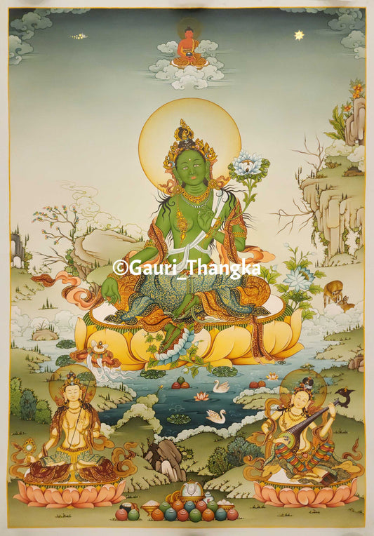 Green Tara (Syamatara)