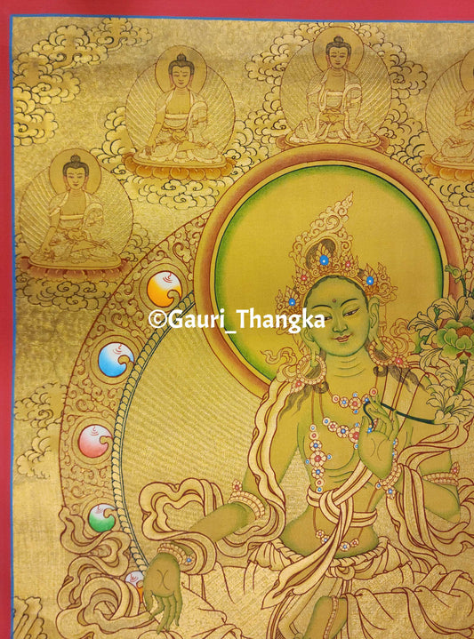 Gold Green Tara