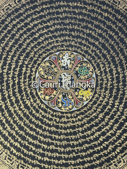 Mantra Mandala Thangka