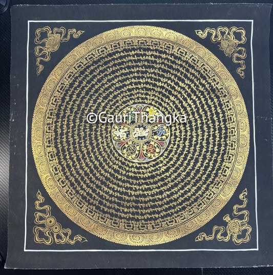 Mantra Mandala Thangka