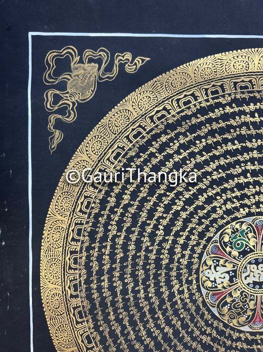 Mantra Mandala Thangka