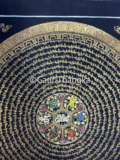 Mantra Mandala Thangka