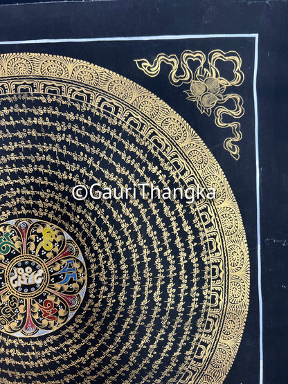 Mantra Mandala Thangka