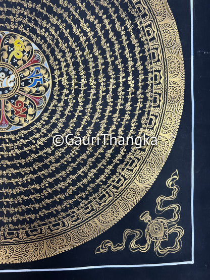 Mantra Mandala Thangka