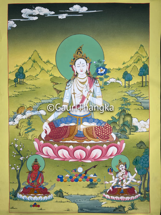 White Tara Thangka
