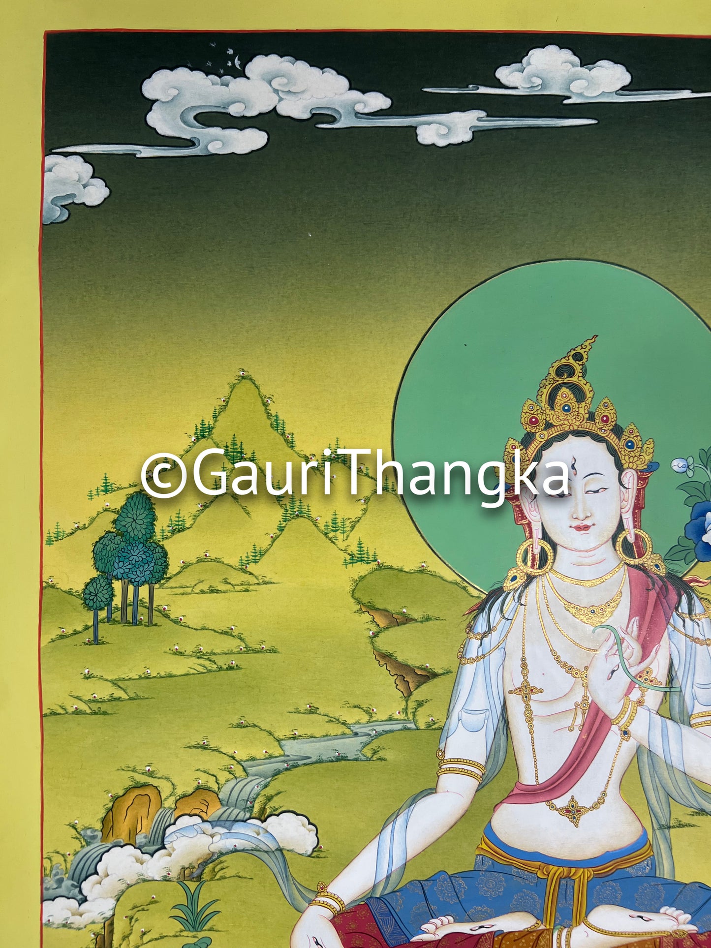 White Tara Thangka