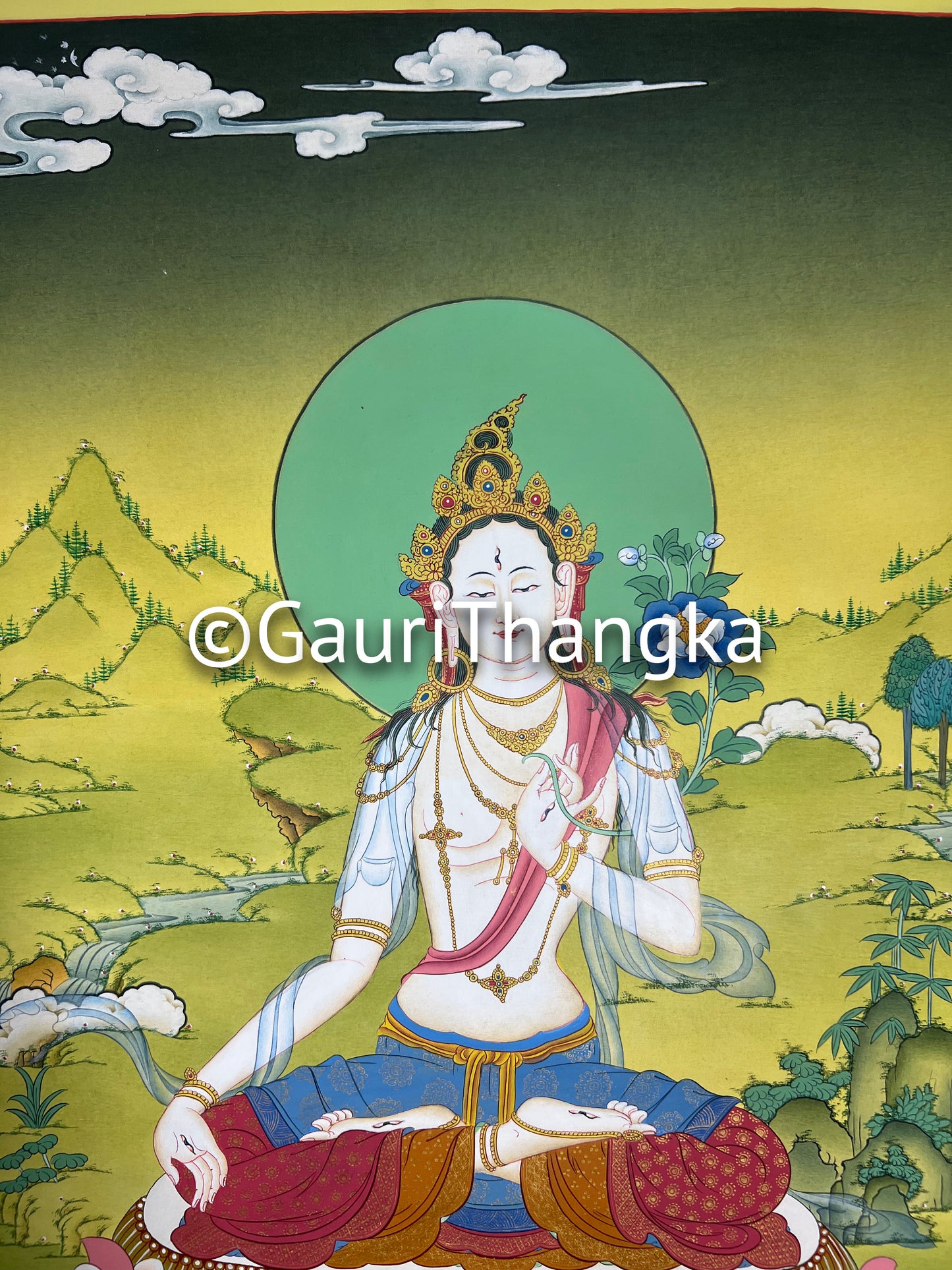 White Tara Thangka