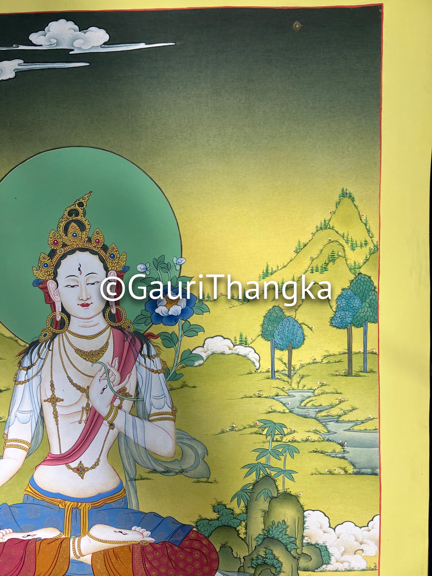 White Tara Thangka