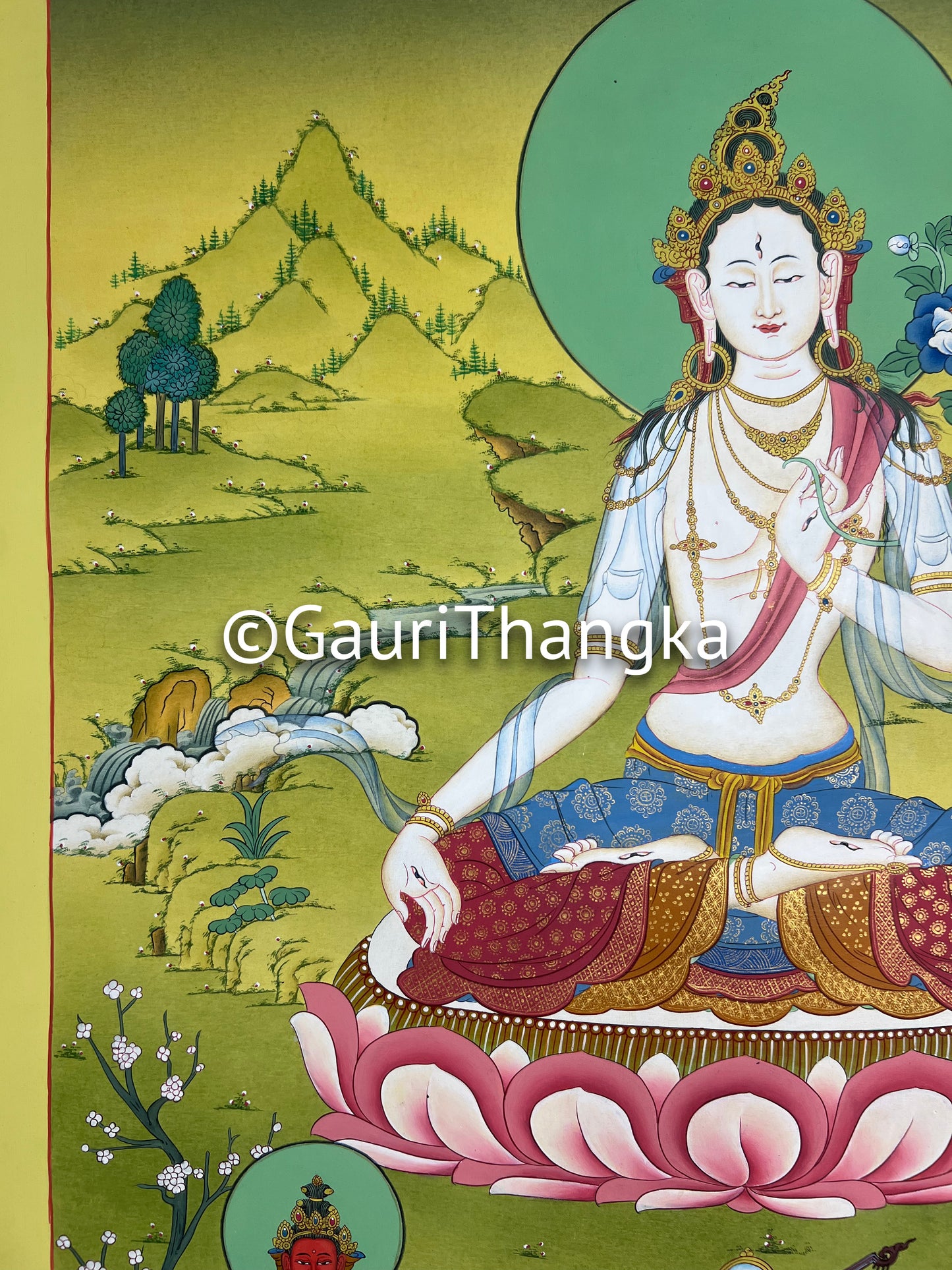 White Tara Thangka